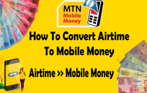How to convert Airtime To Mobile Money