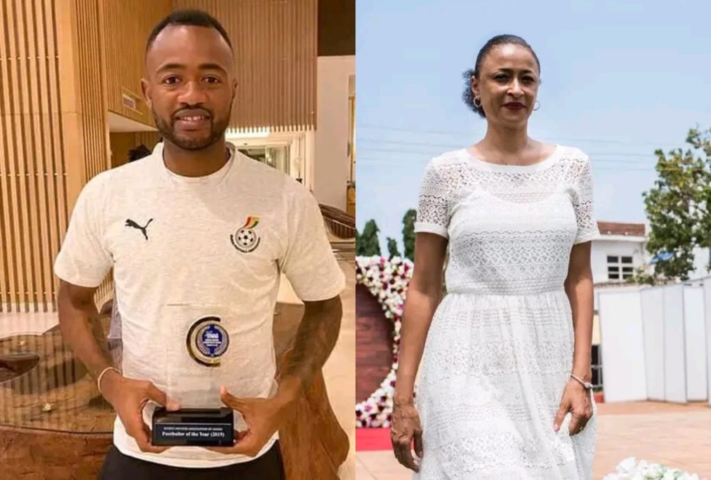 Who is Jordan Ayew mother?