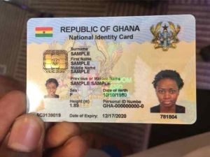 How to replace lost Ghana card