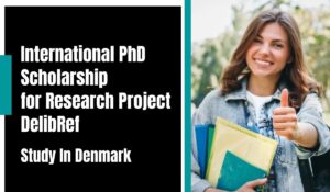 International PhD Scholarship for Research Project DelibRef in Denmark